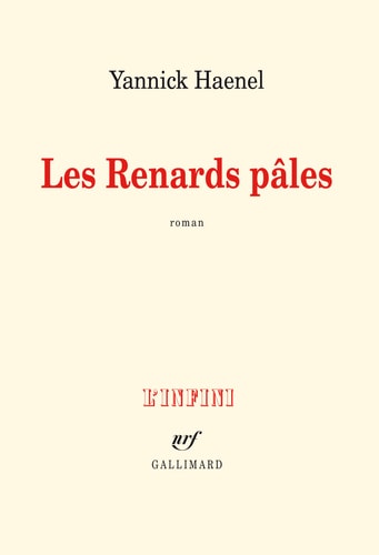 LES RENARDS PALES, de Yannick Haenel | portada del libro