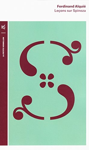 LECONS SUR SPINOZA, de Ferdinand Alquié | portada del libro