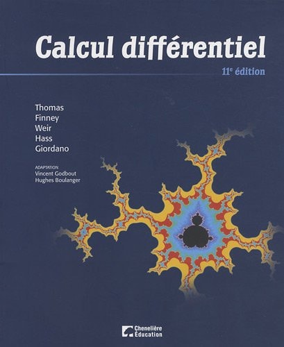 CALCUL DIFFERENTIEL, de George Brinton Thomas | portada del libro