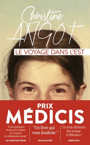 LE VOYAGE DANS L'EST, de Christine Angot | portada del libro