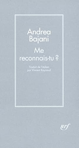 ME RECONNAIS-TU ?, de Andrea Bajani | portada del libro