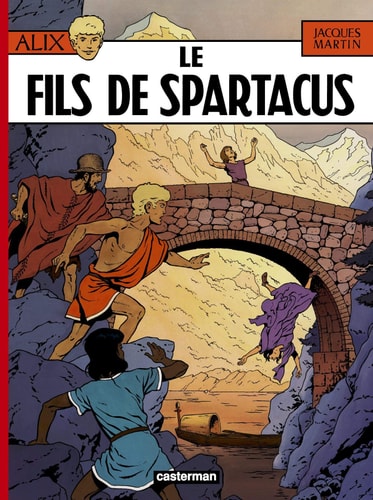 ALIX -12- LE FILS DE SPARTACUS, de Jacques Martin | portada del libro