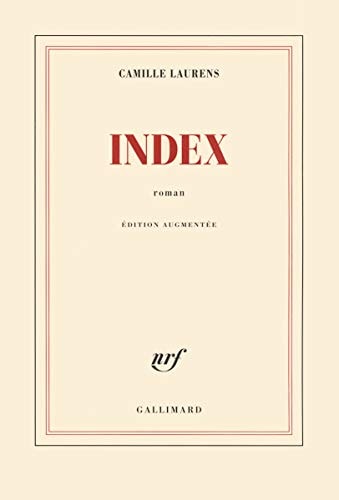 INDEX, de Camille Laurens | portada del libro