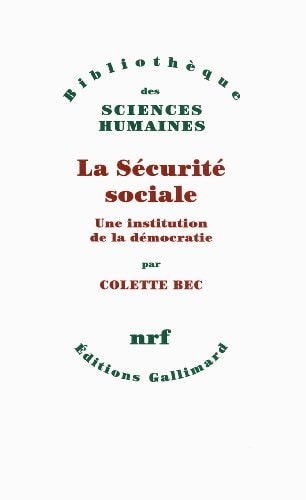 LA SECURITE SOCIALE, de Colette Bec | portada del libro