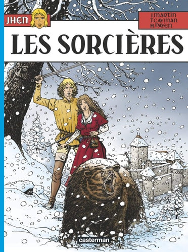 JHEN -10- LES SORCIERES, de Thierry Cayman | portada del libro