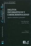 DELITOS INFORMATICOS Y CIBERCRIMINALIDAD ASPECTOS SUSTANTIA, de LAURA MAYER LUX | portada del libro