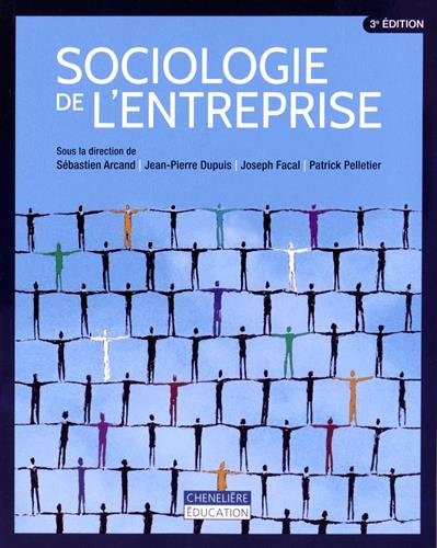 SOCIOLOGIE DE L'ENTREPRISE, de Sébastien Arcand | portada del libro