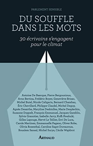 DU SOUFFLE DANS LES MOTS, de Parlement sensible | portada del libro