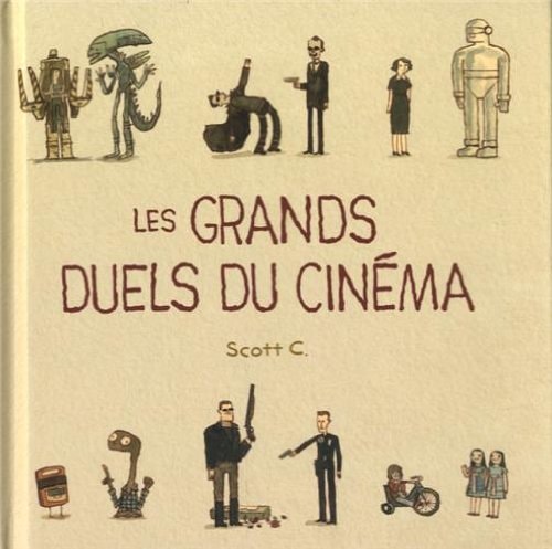 LES GRANDS DUELS DU CINEMA, de Scott Campbell | portada del libro