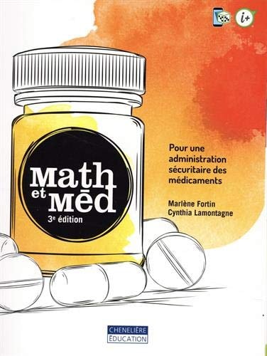 MATH ET MED, de Marlène Fortin | portada del libro