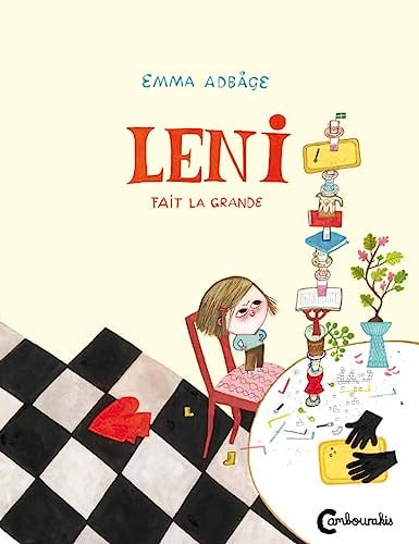 LENI FAIT LA GRANDE, de Emma Adbåge | portada del libro