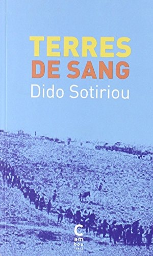TERRES DE SANG, de Didō Sōtīríou | portada del libro