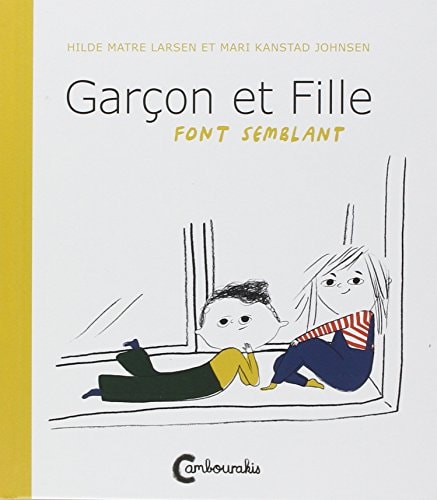 GARCON ET FILLE, de Hilde Matre Larsen | portada del libro