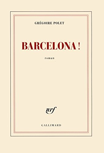 BARCELONA, de GREGOIRE POLET | portada del libro