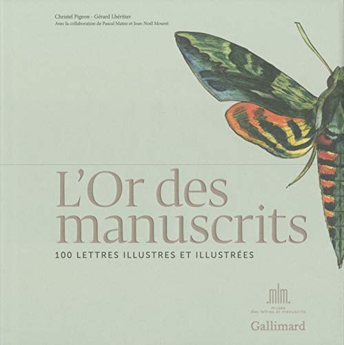 L'OR DES MANUSCRITS LETTRES ILLUSTRES ET ILLUSTREES, de Christel Pigeon | portada del libro