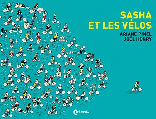 SASHA ET LES VELOS, de Ariane Pinel | portada del libro