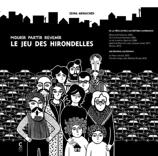 LE JEU DES HIRONDELLES NOUVELLE EDITION REVUE ET AUGMENTEE, de Zeina Abirached | portada del libro