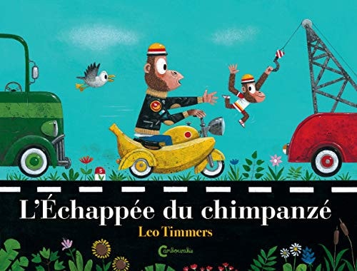 LECHAPPEE DU CHIMPANZE, de Leo Timmers | portada del libro