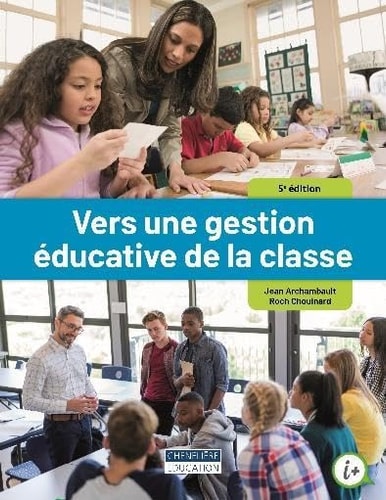 VERS UNE GESTION EDUCATIVE DE LA CLASSE, de Jean Archambault | portada del libro