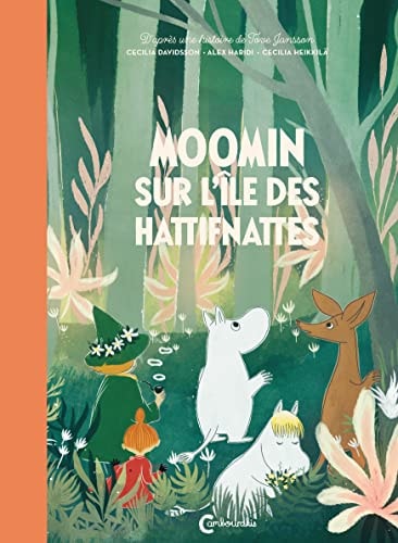 MOOMIN SUR LLE DES HATTIFNATTES, de Cecilia Davidsson | portada del libro