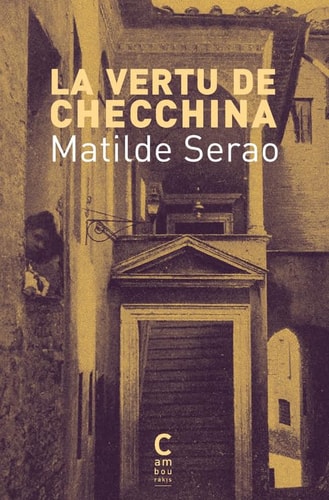 LA VERTU DE CHECCHINA, de Matilde Serao | portada del libro