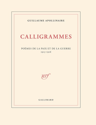 CALLIGRAMMES, de Guillaume Apollinaire | portada del libro