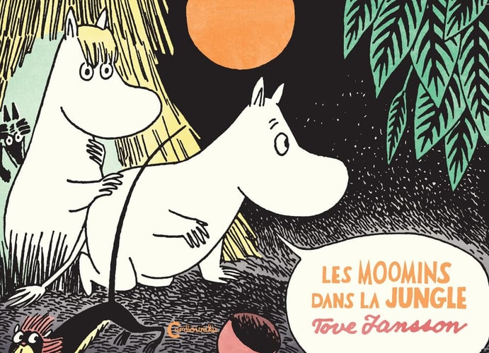 ES MOOMINS DANS LA JUNGLE (ECB), de Tove Jansson | portada del libro