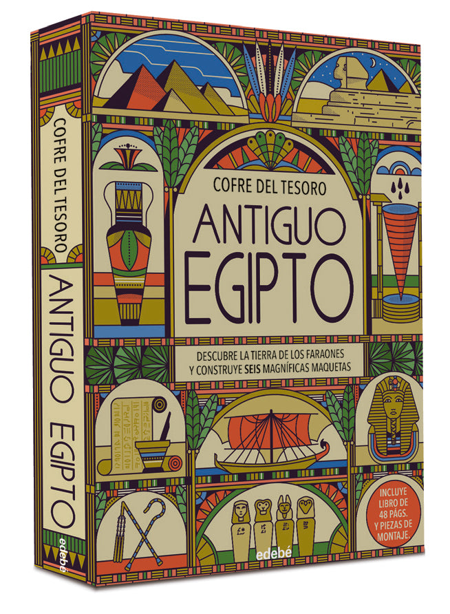 ANTIGUO EGIPTO COFRE DEL TESORO | portada del libro