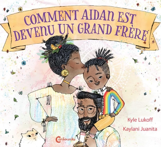 OMMENT AIDAN EST DEVENU UN GRAND (ECB), de Kyle Lukoff | portada del libro