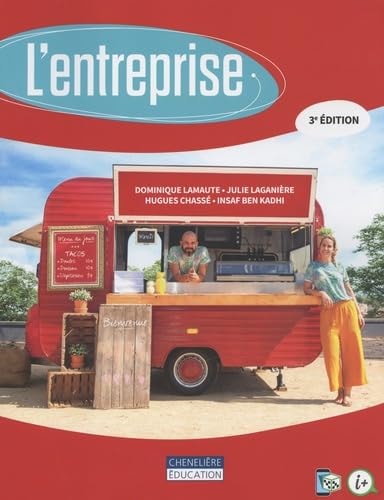 L'ENTREPRISE 3E ED, de Dominique Lamaute | portada del libro