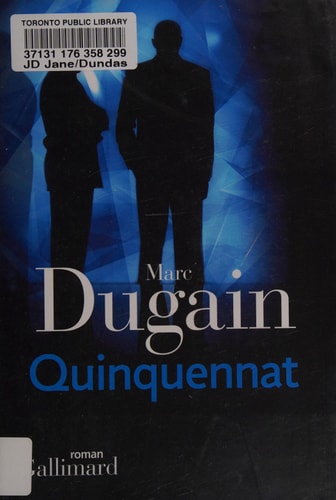 QUINQUENNAT, de Marc Dugain | portada del libro