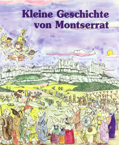 Kleine Geschichte von Montserrat, de Ainaud de Lasarte | portada del libro