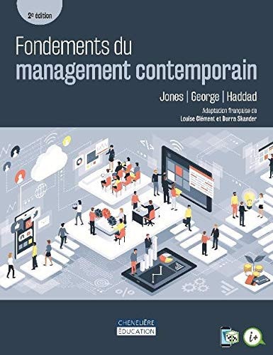 FONDEMENTS DU MANAGEMENT CONTEMPORAIN, de Gareth R. Jones | portada del libro