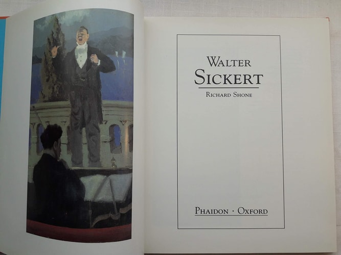 WALTER SICKERT, de SHONE R | portada del libro