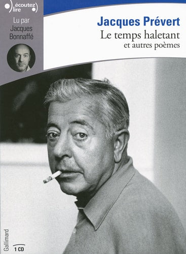 LE TEMPS HALETANT ET AUTRES POEMES CD, de Prévert | portada del libro