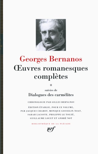 OEUVRES ROMANESQUES COMPLETES/DIALOGUES DES CARMELITES T2, de Georges Bernanos | portada del libro