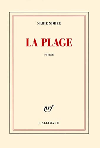 LA PLAGE, de MARIE NIMIER | portada del libro