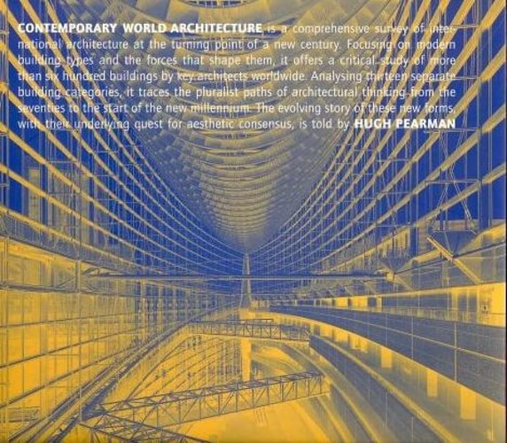 CONTEMPORARY WORLD ARCHITECTURE (T. BLANDA), de Hugh Pearman | portada del libro
