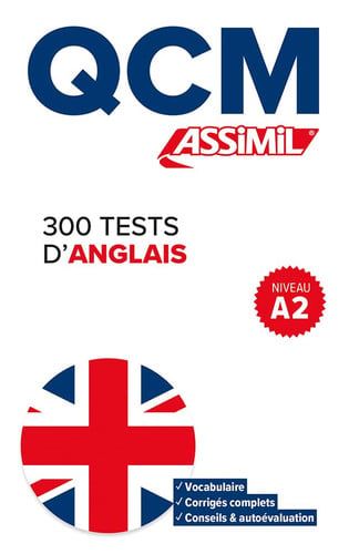 300 TESTS D'ANGLAIS NIVEAU A2, de BULGER ANTHONY | portada del libro