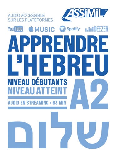 APPRENDRE L HEBREU NIVEAU A2, de BORTOLUSSI#PETT | portada del libro