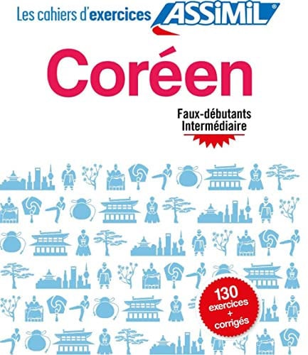 CAHIER EXERCICES COREEN FAUX DEBUTANT INTERMEDIARE, de KIM-JUQUEL INSE | portada del libro