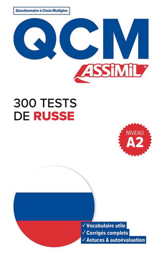 300 TESTS DE RUSSE, de MELNIKOVA-SUCHE | portada del libro