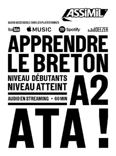 APPRENDRE LE BRETON : NIVEAU DEBUTANTS : NIVEAU ATTEINT A2, de | portada del libro