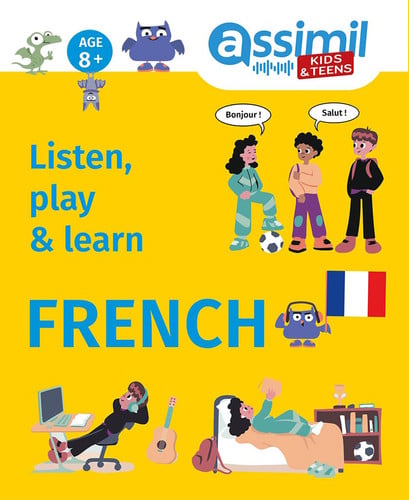 LISTEN PLAY LEARN FRENCH, de FORGUE ANNA | portada del libro