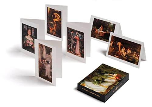 MYTH & ROMANCE GREETING CARDS, de J-W Waterhouse | portada del libro