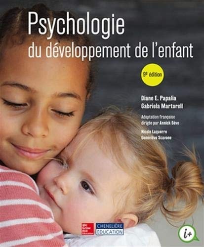 PSYCHOLOGIE DU DEVELOPPEMENT DE L'ENFANT 9E EDITION, de Diane E. Papalia | portada del libro