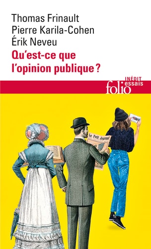 QU'EST-CE QUE L'OPINION PUBLIQUE ?, de Thomas Frinault | portada del libro
