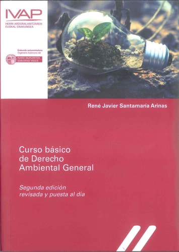 Curso básico de Derecho Ambiental General, de Santamaría Arinas | portada del libro