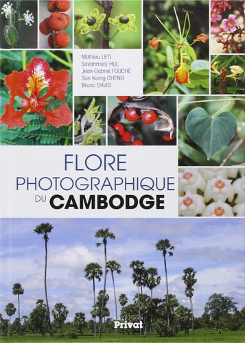 FLORE PHOTOGRAPHIQUE DU CAMBODGE, de Mathieu Leti | portada del libro