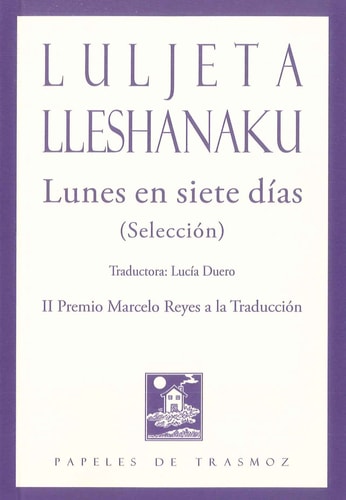 Lunes en siete días, de Lleshanaku | portada del libro